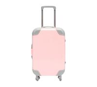 Colcolo Mini Maleta con Ruedas giratorias y asa para Guardar Equipaje, Soporte para pestañas, Accesorios para casa de muñecas, Juguetes para niños, Regalos, Rosa