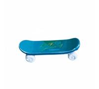 Colcolo Mini Patineta en Miniatura Patineta Miniatura Modelo Escala Diorama Accesorio Decorativo de Resina para Escaparatismo Adecuada para Maquetas Vitrinas, Azul