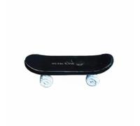 Colcolo Mini Patineta en Miniatura Patineta Miniatura Modelo Escala Diorama Accesorio Decorativo de Resina para Escaparatismo Adecuada para Maquetas Vitrinas, Negro