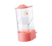 Colcolo No se desorden de Alimentos de alimentación de pájaros Transparentes, alimentador de alimentación de búsqueda de Loros, estación de, Rosa