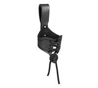 Colcolo Ox Mug Case Estuche de Cuero para Taza en Forma de Cuerno Funda Portátil con Cinturón Accesorio Medieval Ajustable Diseño Clásico, Negro