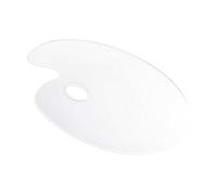 Colcolo Paleta de maquillaje Bandeja para mezclar maquillaje, paleta cosmética, paleta de base para pigmentos, arte de uñas, base para mezclar, 15CM