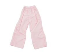 Colcolo Pantalones para Muñeca Pantalón Ropa Traje con Corte y Pliegues Cintura Elástica Fácil de Vestir Adecuados para Muñecas Blythe OB22 y OB24 Adecuados para Juego y Colección , Rosa