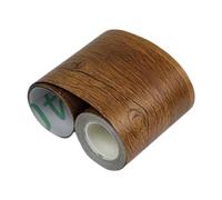 Colcolo Papel Tapiz Pvc Diseño Madera Resistente al Agua Renovable con Respaldo Medido para Fácil Recorte y Colocación Adecuado para Espacios Domésticos, 5cmx10m, size to 12
