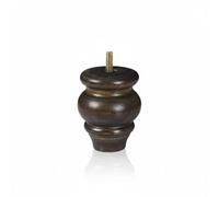 Colcolo Pata de Mueble de Madera Pata Soporte Recambio Elevador Base Tornillo Métrico 8 Mm Madera Maciza Estable Duradera Adecuada para de Café Sofás Muebles, 9 Cm