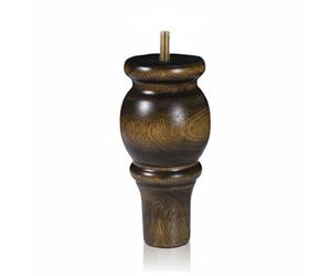 Colcolo Pata de Mueble de Madera Pata Soporte Recambio Elevador Base Tornillo Métrico 8 Mm Madera Maciza Estable Duradera Adecuada para de Café Sofás Muebles, 15.1 Cm