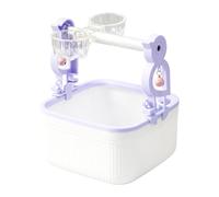 Colcolo Percha para pájaros, Loros, excrementos, Juguete de Escritorio para Jugar, Gimnasio, Entrenamiento, Soporte para Loros, Ejercicio para agapornis,