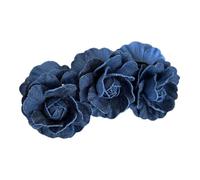 Colcolo Pinzas de plátano con forma de flor, agarre fuerte, para madres, mujeres, para fiestas, playa, novias, 13x6x7cm