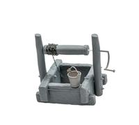 Colcolo Pozo en miniatura a escala 1/35, pozo único con manivela giratoria, colección para modelismo de mesa, construcción de, kit de bricolaje.