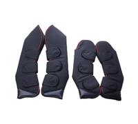 Colcolo Protectores de Pierna para Caballo Botas Férulas Vendajes Tobilleras con Acolchado Absorbente de Impactos Tejido Oxford 1200D y Correas de Adecuados para Viaje Entrenamiento