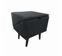Colcolo Rampa Plegable para Mascotas Escalones de Perro Estructura Estable de Madera Tapiz Suave Diseño Fácil de Adecuado para Muebles Casas Apartamentos, Negro, Lino De Algodón
