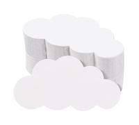 Colcolo Recortes Nubes Papel para Manualidades DIY Fondo Decorativo cartulina Formas Nubes Troqueladas para Ventanas Pared Puerta Aula Fiesta, 200 Uds.