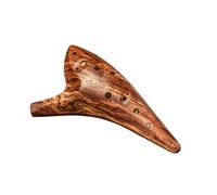 Colcolo Regalo Ocarina de 12 agujeros con bolsa de almacenamiento Instrumento musical para chicas principiantes, MarrÓn