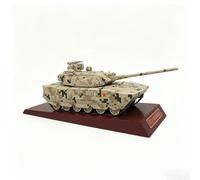 Colcolo Réplica de Tanque Militar Modelo Vehículo-100 Maqueta Tanque Miniatura Detallada Fundición Metálica a Escala 1 28 para Colección Adecuada para, Tanque Tipo 100 con Base