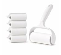 Colcolo Rodillo Quitapelusas Rodillo Cepillo Limpiador Recambio con Hojas Fáciles de Arrancar y Diseño Ergonómico Material PP y Papel Adecuado para Tejidos, Style to 3