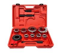 Colcolo Rosca Tubo Industrial ra Manual Kit de de Tubos Cabezales Reemplazables Estuche con Interior Moldeado Material Hierro Dúctil Adecuada para Taller Obra Servicios, 63 Tipo 8 Cabezales