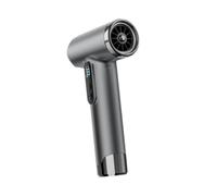 Colcolo Secador de pelo con turboventilador, soplador de polvo eléctrico, secador de aire, plumero para mujeres, hombres, salón de arte, pintura, hogar, Negro