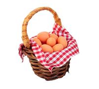 Colcolo Set de Accesorios para Cocina en Casa de Muñecas a Escala 1:12 - ¡Completa tu casa de muñecas con Este increíble Set!, Huevo
