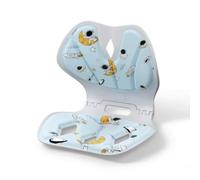 Colcolo Silla de Lactancia Cojín Lumbar Respaldo de Maternidad Asiento Plegable Diseño Ergonómico y Transpirable Espuma y Tejido Suave Estructura de Acero, 【折叠款】 星空蓝-真正缓解喂奶压力, 奶油风