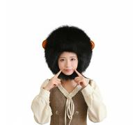 Colcolo Sombrero de Dibujos Animados Gorro Disfraz Máscara Capucha Peluche con Orejas Relleno con Algodón PP Atractivo y Cómodo Adecuado para Fiestas Halloween Fotografía Producción de Contenido