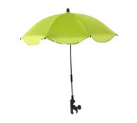 Colcolo Sombrilla con Clip para Cochecito, Silla de Playa, Sombrilla de Moda, para Plantas, para Jardín, Actividades de Verano al Aire Libre, Verde