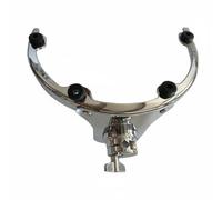 Colcolo Soporte de Batería Montaje para Base de Percusión Fijador de Batería Estructura Resistente en Hierro Función de Mejorar y Precisión Tonal Adecuado para Presentaciones Estudios, 13 Pulgadas