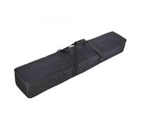 Colcolo Soporte de Hamaca Portátil Bolsa de Almacenamiento Estuche Funda Acolchada en Oxford con Forro Liso y Diseño Rectangular Adecuado para Viajes Acampada, Negro, Negro, 118x21x17cm