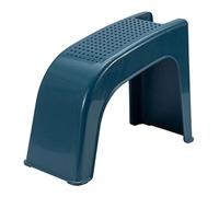 Colcolo Soporte de Reposapiés de Ducha Taburete de Pie de Ducha Multifuncional para El Hogar - Azul