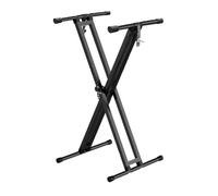 Colcolo Soporte para teclado, pianos digitales, plegable, fácil de instalar, resistente, estable, práctico, forma en X, portátil, resistente, para escenarios