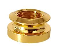 Colcolo Tapa de clavija de cola para pastilla de guitarra, punta de clavija, botones de correa, tornillo de fijación con de 3/8-32, botón de fijación de, Oro
