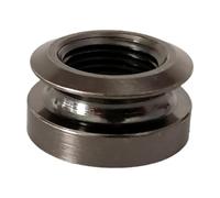 Colcolo Tapa de clavija de cola para pastilla de guitarra, punta de clavija, botones de correa, tornillo de fijación con de 3/8-32, botón de fijación de, Gris