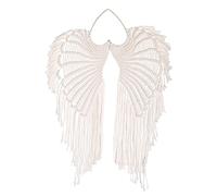 Colcolo Tapiz de macramé para Colgar en, Tapiz de ángel Bohemio Tejido, Cuerda de Bohemio Hecho decoración para hogar para Boda,