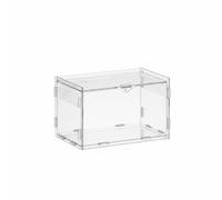 Colcolo Terrario Acrílico de Alta Transparencia Caja de Cría para Mascotas Exóticas con Cierre Confiable Ventilación Interior Eficiente Construcción Acrílica, 20-12-12