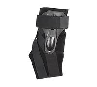 Colcolo Tobillera elástica Brace Protección de cinturón cruzado de tobillo para recuperación de lesiones Esguinces Dolor pie Ajuste - negro M