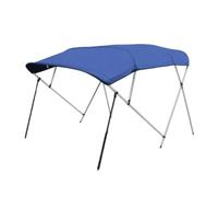 Colcolo Toldo Marino Bimini para Barco Canopy Cubierta Techo Náutico Parasol Embarcación Sombrilla Lancha Marco de Tubo Aluminio con Arco Proa Elegante, Toldo Bimini De Cuatro Travesaños