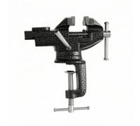 Colcolo Tornillo de Banco Profesional Tornillo Mordaza Base Giratoria Abrazadera; Rotación Completa 360 Grados Sujeción Segura Cuerpo Rígido; Adecuado para, Negro, 60mm