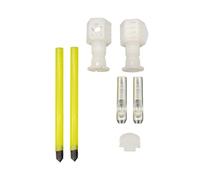 Colcolo Tornillo para asiento de inodoro, piezas de reparación profesionales de alta resistencia, tornillo de instalación de accesorios de baño, accesorios de, Montado en La Parte Superior