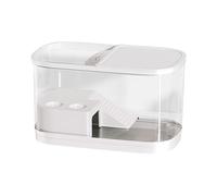 Colcolo Tortuguera Acuario Tanque Terrario Mascotas PP Multifuncional Adecuado para Cuidado de es Alimentación Descanso Ejercicio, M