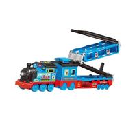 Colcolo Tren de Juguete Grande, camión transportador, Almacenamiento y Transporte de Coches de Juguete, Coches de aleación con expulsión para niños y niñas de