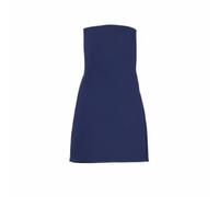 Colcolo Vestido Mini para Muñeca Diseño sin Mangas de Tela Flexible Favorece Cambios Estilismo Moderno Adecuado para Colección de Figuras y Decoración de Escenarios Creativos , Azul Marino