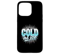 Cold as Ice Sport Disco, diseño Vintage para Fiestas y Bailes Carcasa para iPhone 15 Pro MAX