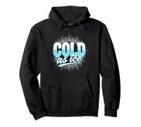 Cold as Ice Sport Disco, diseño Vintage para Fiestas y Bailes Sudadera con Capucha