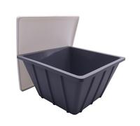 Cold Bath Block Molds, Silicona Large Cold Block Mold Bathtub, 9,06 x 9,06 x 4,84 pulgadas Adorable Lidded Freezer Drinks Cooling Water Chiller, Bathing Accessory for Gathering, Picnic