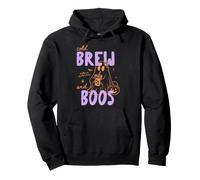 Cold Brew and Boos Halloween Iced Coffee Lover Fall Autumn Sudadera con Capucha