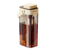 Cold Brew Coffee Maker - 1000 ml Beverage Container, 10,12 pulgadas Ice Tea Maker for Brewing, Refreshment Vessel, Kitchen Tool with Lid, Beverage Tool for Lemonade Fruit Drinks