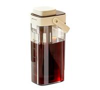 Cold Brew Coffee Maker - 1000ml Airtight Lid Wide Mouth with Handle