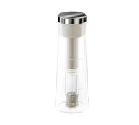 Cold Brew Coffee Maker - White Ice Coffee Maker | 750 ml Water Jugs | Multipurpose Masonn Pitcher | Portable Cold Brew Jug | Cold Brew Container Water Pot For Family Daily Use Picnic Camping Backyard