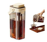 Cold Brew Pitcher - 1000ml Large Capacity Airtight Lid | Coffee Pitcher Tea Infuser Bottle | Cold Brew Coffee Maker For Home Kitchen Dining Room Gatherings Parties Indoor Outdoor