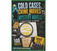 Cold Cases, Crime movies & Mystery Novels: Wordsearch Book | Puzzles activity | Find the Word (Crime wordsearch puzzle books)