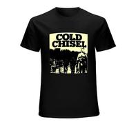 Cold Chisel tee Shirt Adult Cotton Chisels First Album Cover On A T Shirt Men's T-Shirt Black XXXL